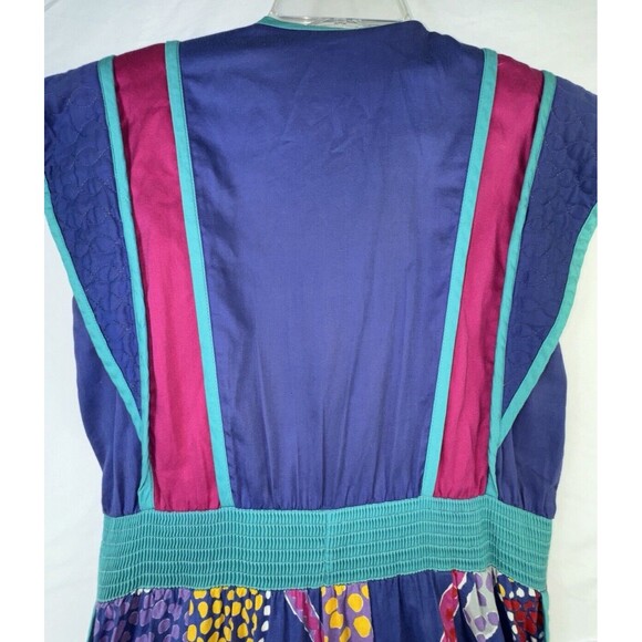 Jeanne Marc Vintage 80s Jumpsuit Sz Small‎ 8 / 10  Wearable Art eighties Rare - Picture 12 of 16